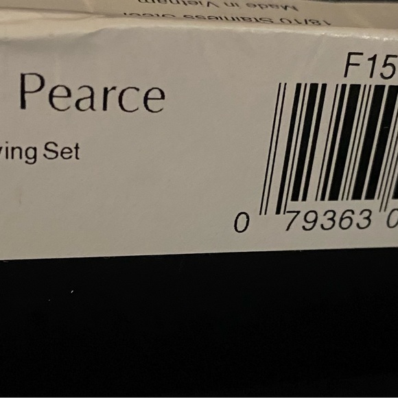 Oneida Pearce 6-Piece Serving Set (Satin Finish) Stainless Steel Dishwasher Safe - Picture 4 of 4